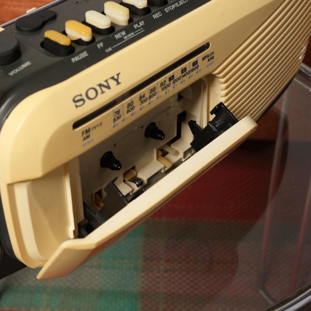 可動品 ソニー SONY Sound Club CFM-101 ラジカセ