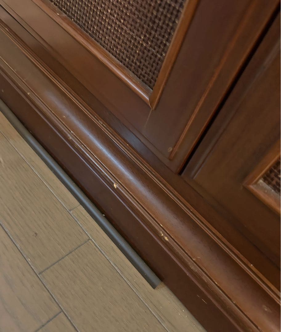 マルニ地中海シリーズ　高級食器棚　アンティーク家具