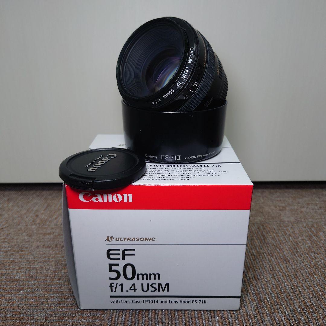 Canon EF 50mm f/1.4 USM レンズ