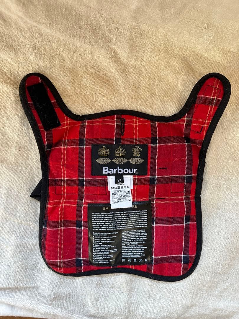 犬服・アクセサリー Barbour Wax Dog Coat