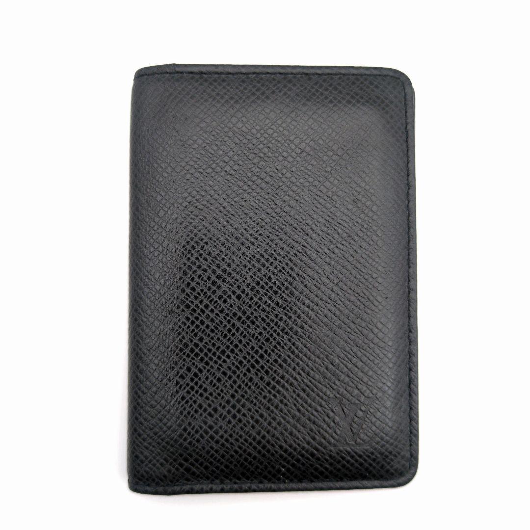 美品✨ルイヴィトン 名刺入れタイガ オーガナイザー ドゥ ポッシュ 黒