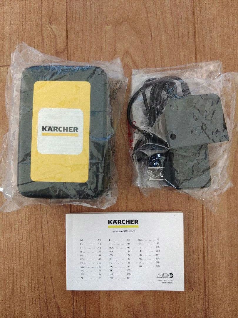 ケルヒャー 高圧洗浄機 KHB6 バッテリーセット ＋ KHB専用自吸用ホース