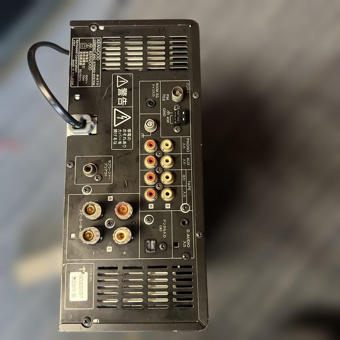 KENWOOD R-K711 コンパクト Hi-Fi コンポーネントシステム中古