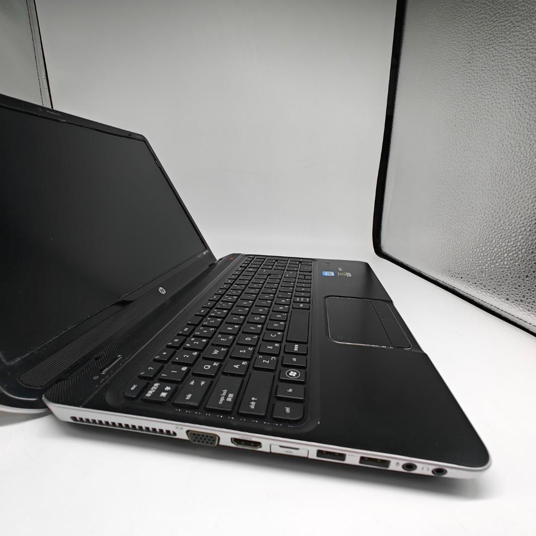 【HP】高速i7 SSD256GB 8GB グラボ搭載 ブラック ノートPC