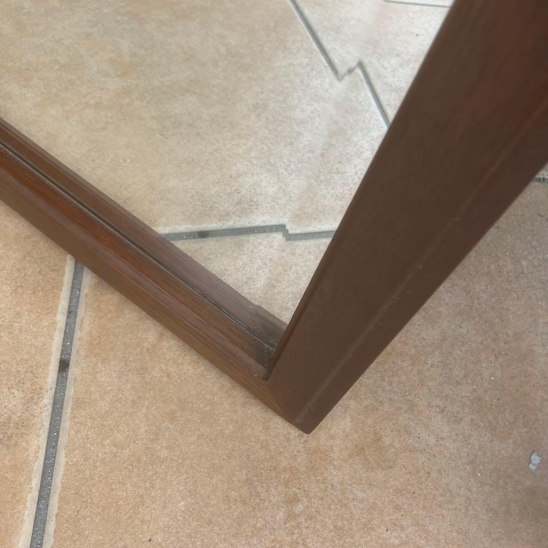 マホガニーフレーム 大型ウォールミラー アンティーク ヴィンテージ インテリア