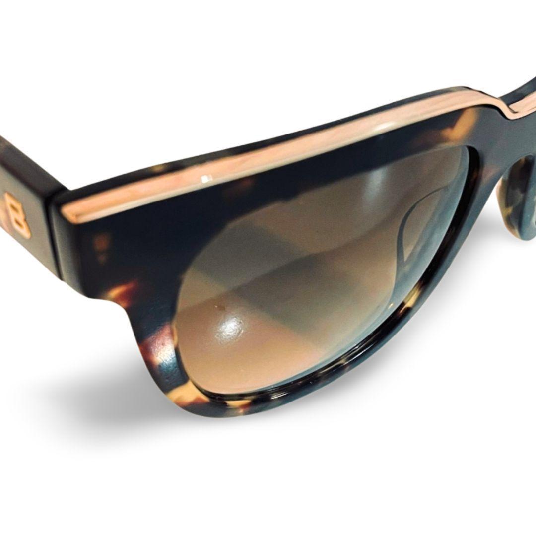 BALENCIAGA サングラス BA6052P べっ甲 ブラウン バレンシアガ