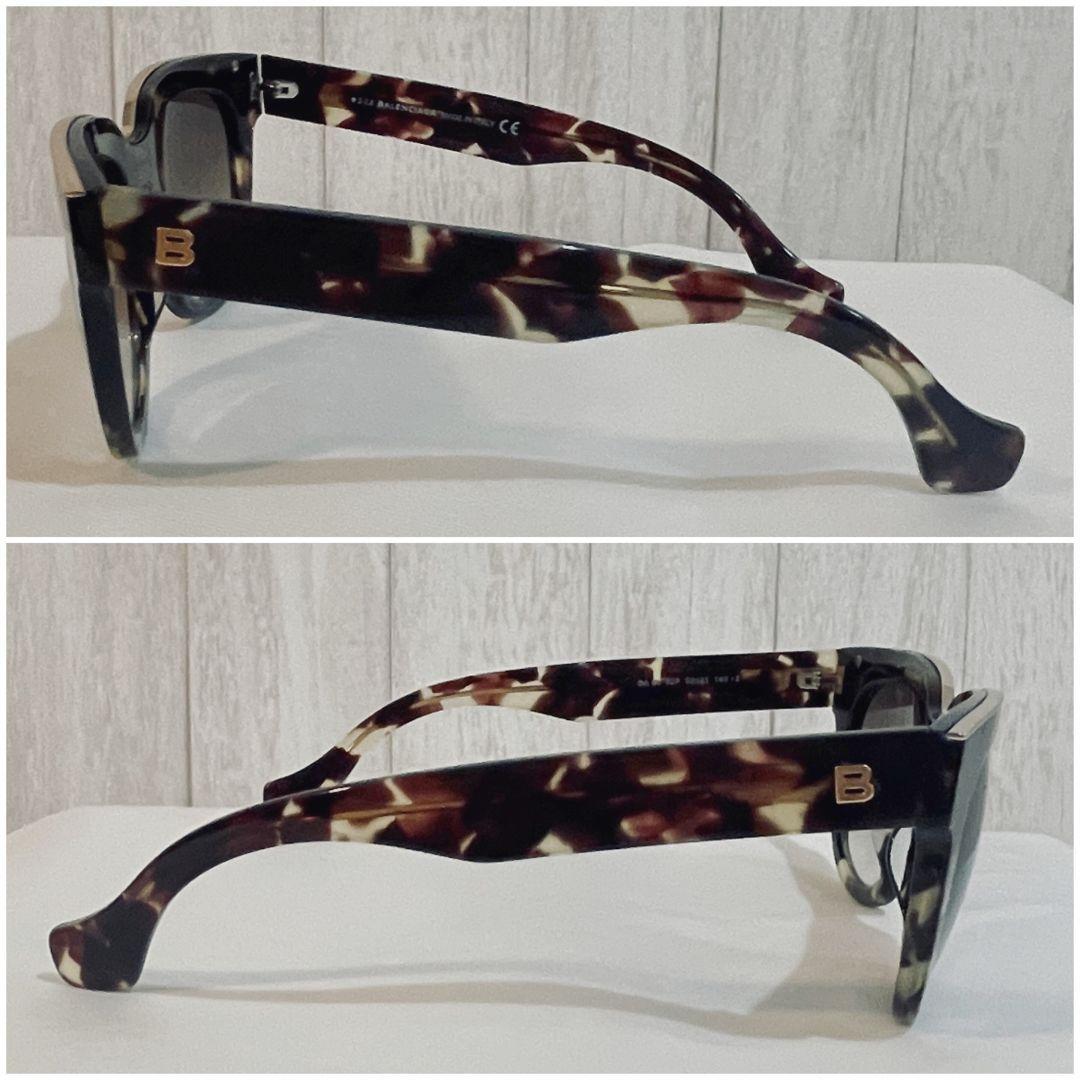 BALENCIAGA サングラス BA6052P べっ甲 ブラウン バレンシアガ