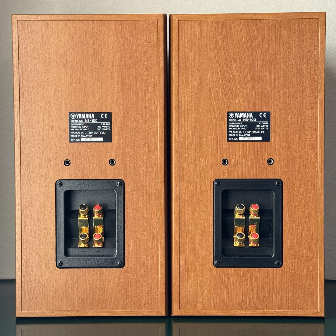 YAMAHA NS-100 2ウェイ・バスレフ方式 エッジ良好 美品