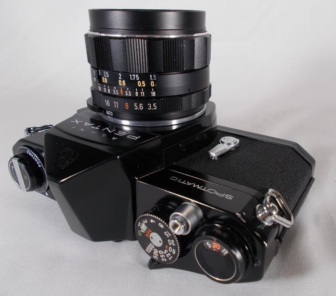 フィルムカメラ 整備済 完動品　Pentax SP　+ f/3.5　L184