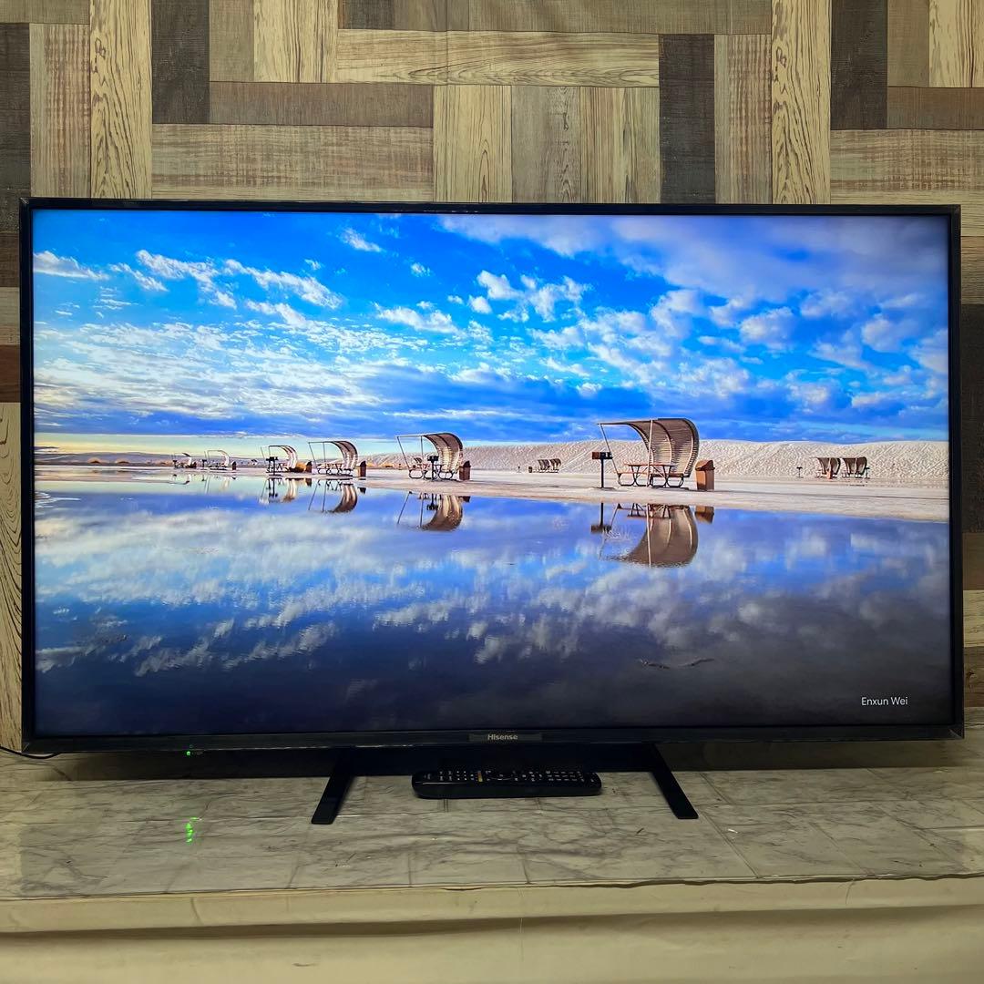 即日受渡❣️全国送料込Hisense50V型地上.BS.CSデジタル4K対応