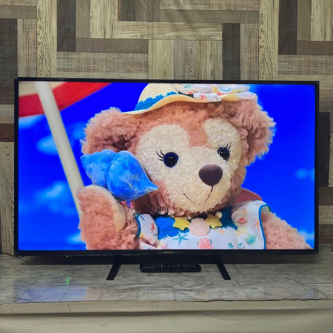 即日受渡❣️全国送料込Hisense50V型地上.BS.CSデジタル4K対応