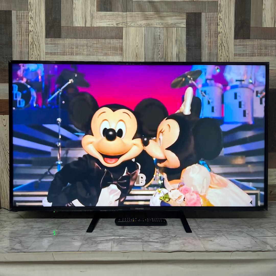 即日受渡❣️全国送料込Hisense50V型地上.BS.CSデジタル4K対応