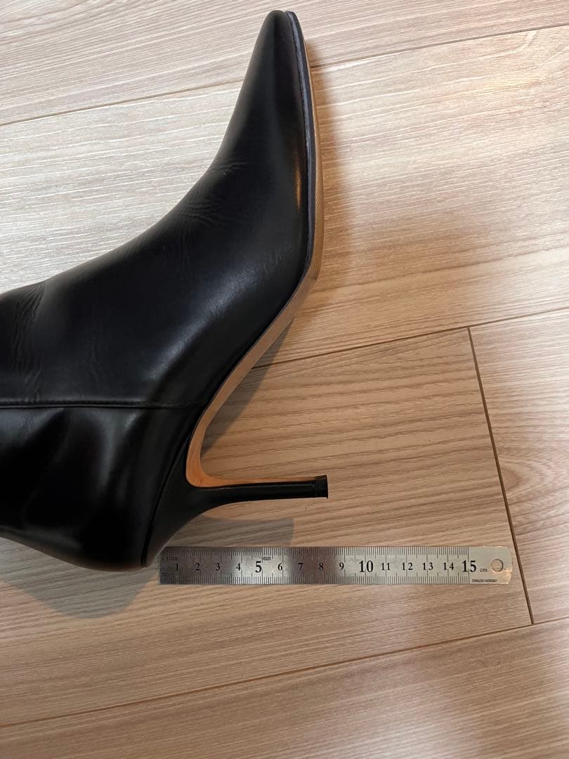 専用　PELLICO ペリーコ　ブラックレザー ポインテッドトゥ　ショートブーツ