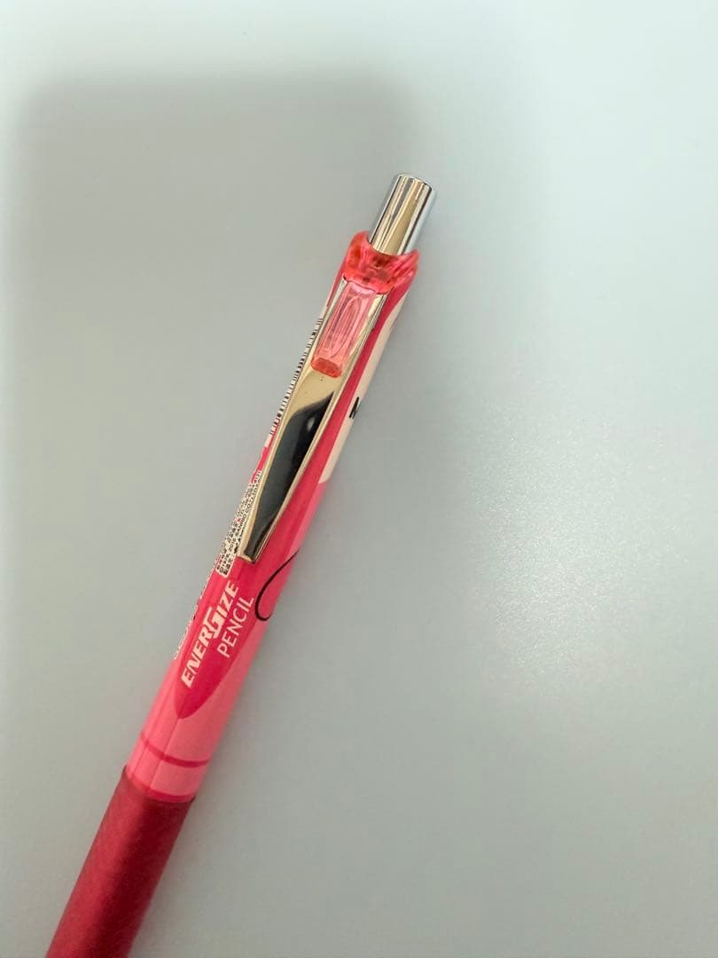 カラフルドリンク柄 シャープペンシル（パープルグリップ）