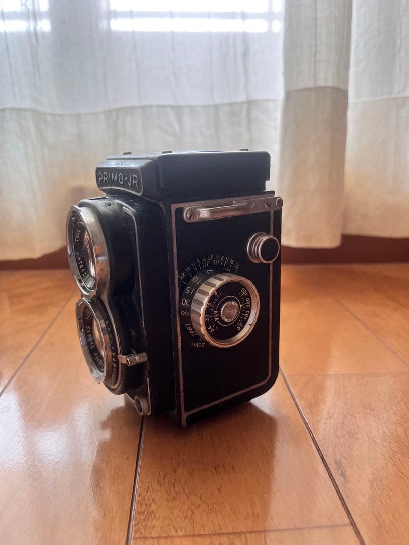PRIMO-JR 二眼レフカメラ カメラケース付き