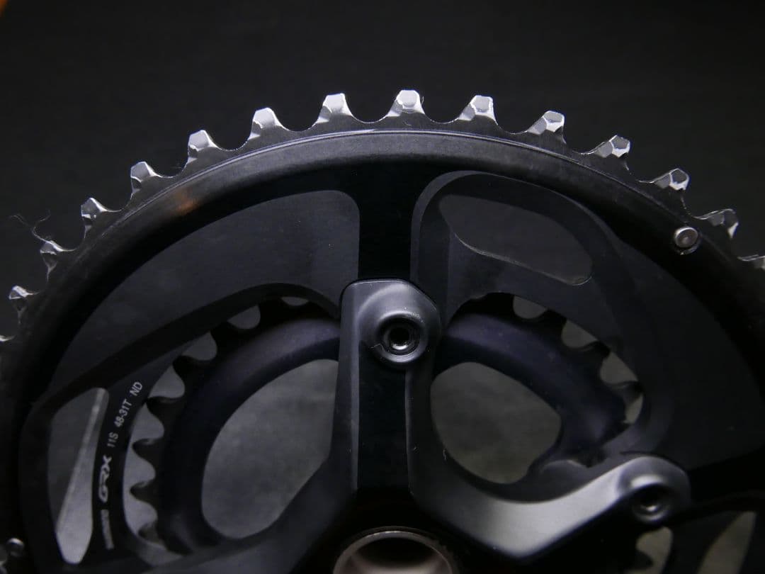 FC−RX810 シマノ GRX ダブルギア クランク 175mm 48−31T