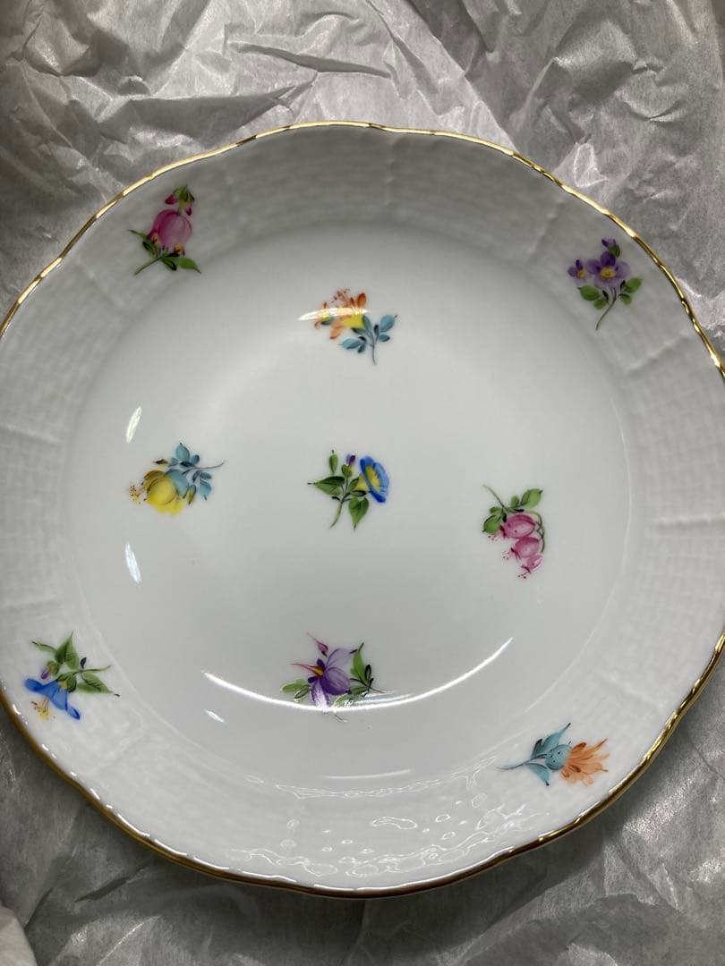 ハンガリー製 チューリップ柄 皿　ヘレンド　５枚セット