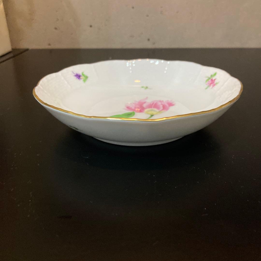 ハンガリー製 チューリップ柄 皿　ヘレンド　５枚セット