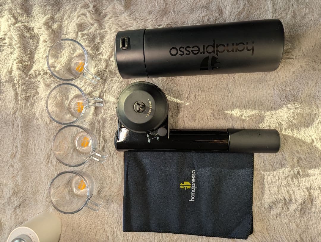 handpresso ポータブルコーヒーメーカー ブラック