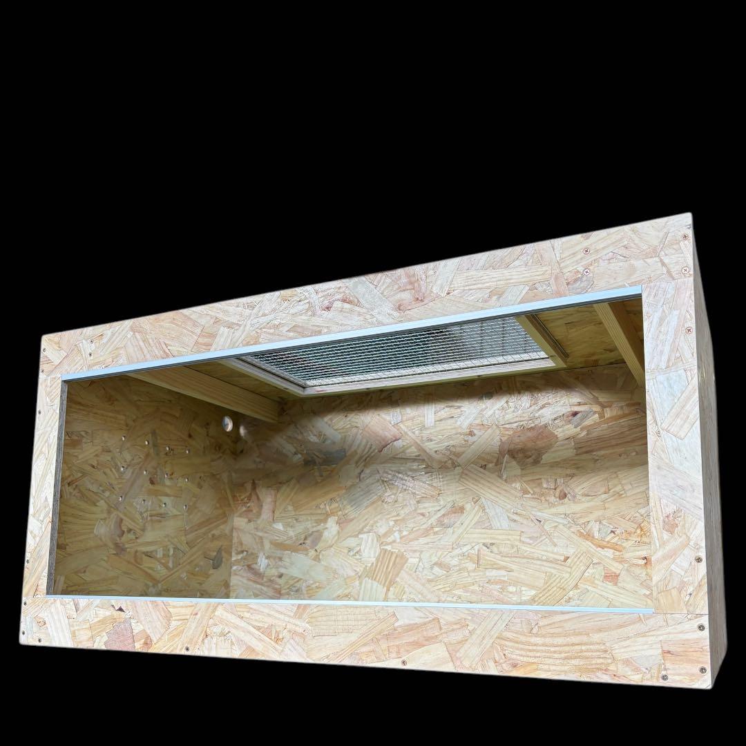 爬虫類ケージ 110×45×45㎝ 全コーキング