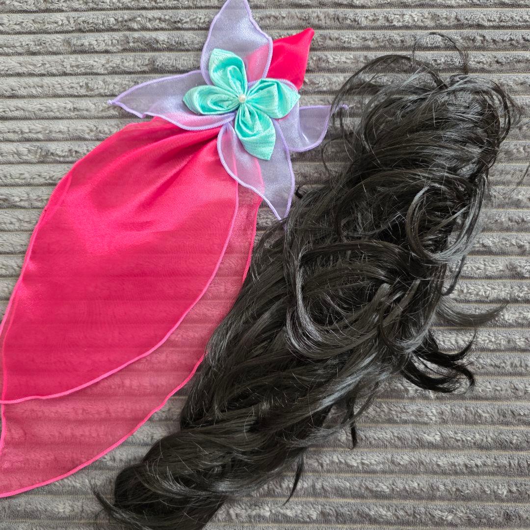 【美品】ビビディバビディブティック　ドレス アリエル　130cm おまけ付き