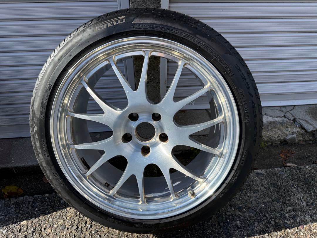 19インチ 114.3 鍛造 Neez 鍛栄舎 TWSトヨタ レクサス