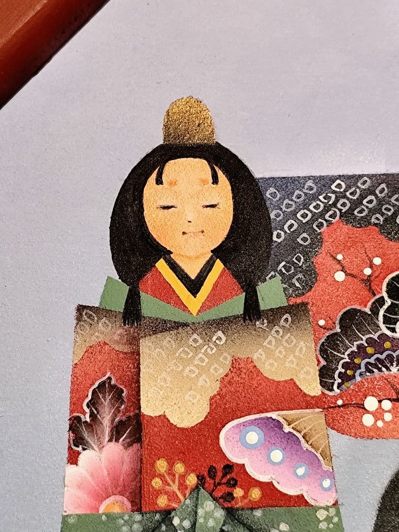 トールペイント 宝船 招き猫 張り子犬 お雛様 ４柄 和風 古屋加江子