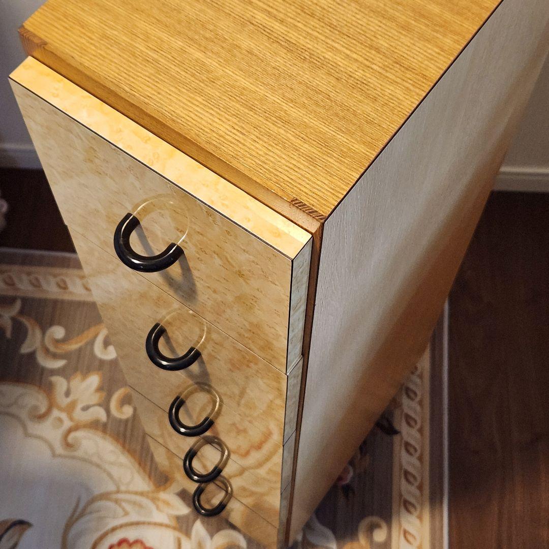 レトロポップ チェスト 昭和家具 古民家 引出し 希少 美品 シェルフ 雑貨