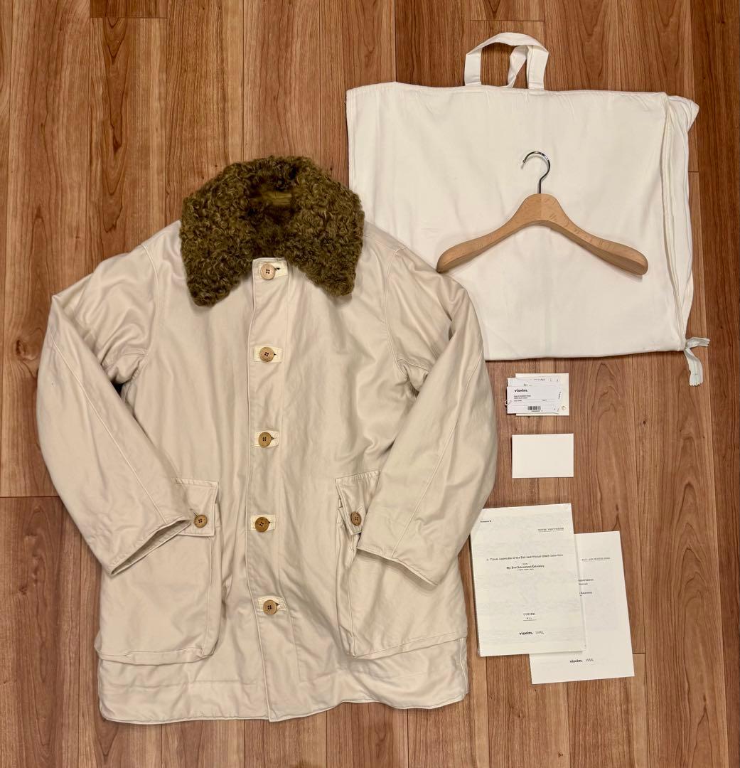 visvim WINFIELD COAT IVORY 3 新品未使用 おまけ付き