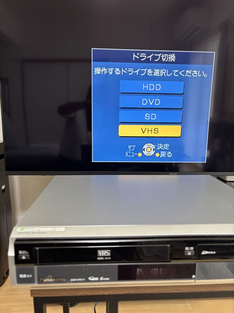 Panasonic DVDレコーダー【美品】