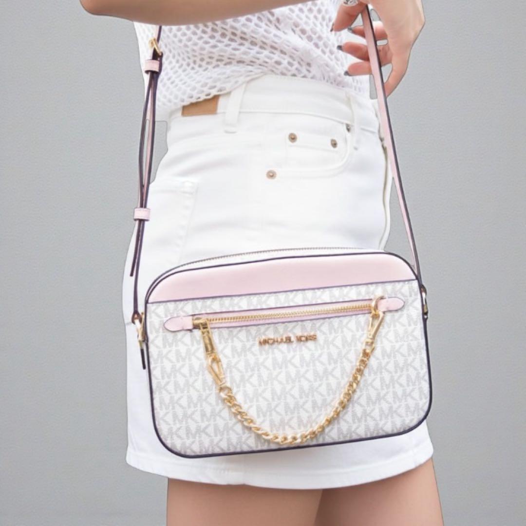 未使用　定価¥57,200マイケルコース MKシグネチャー ショルダーバッグ