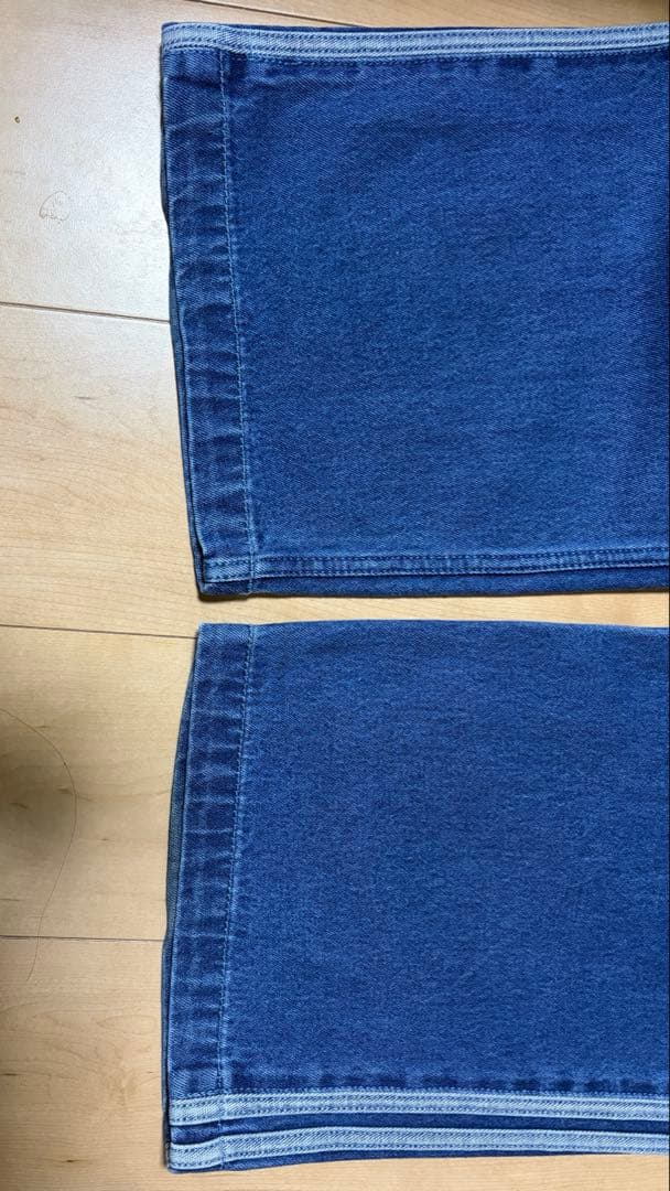 adidas アディダスサイドストライプ デニムパンツ