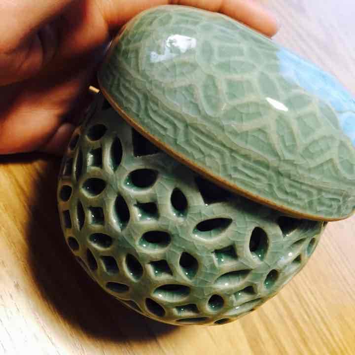 高麗青磁茶器  茶道