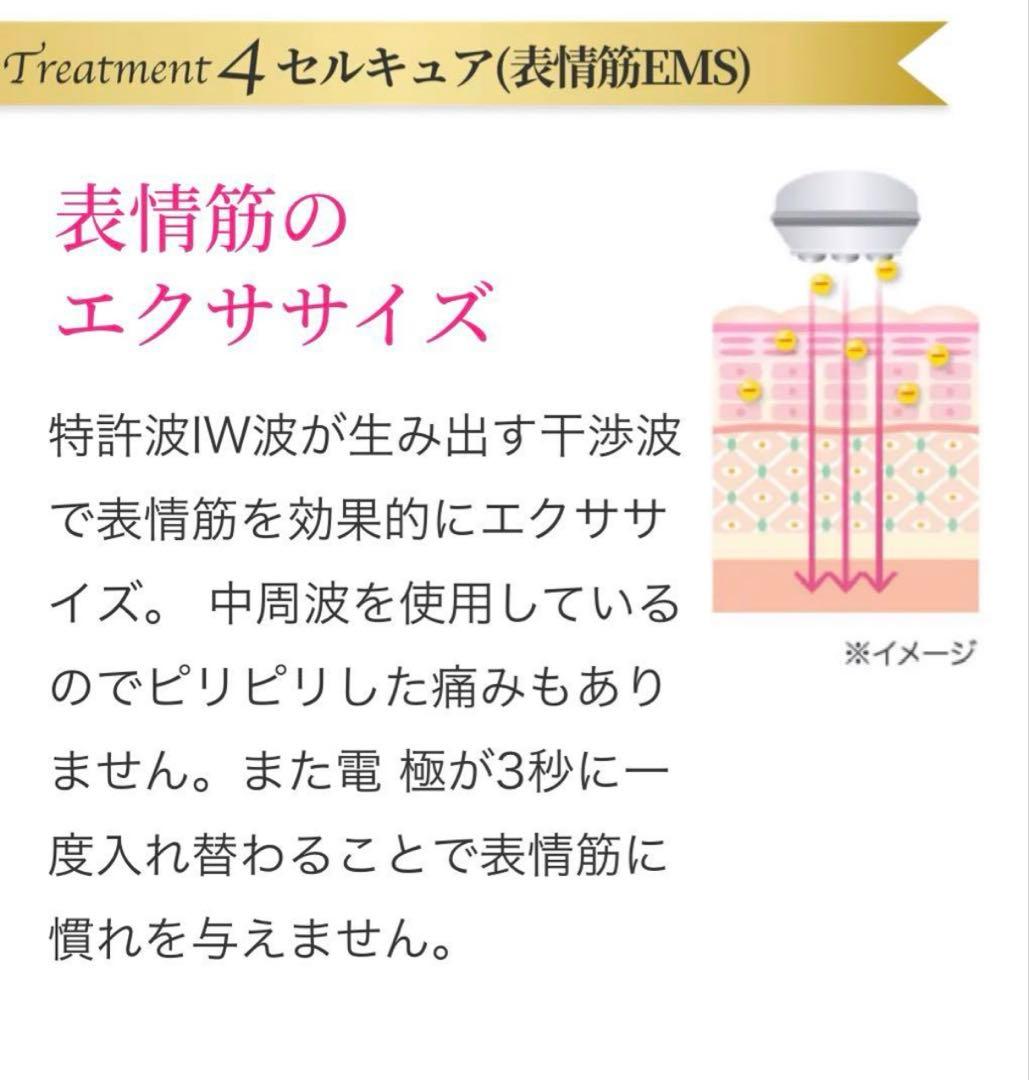 セルキュア 美顔器 温熱機能付き 充電器・ケース付