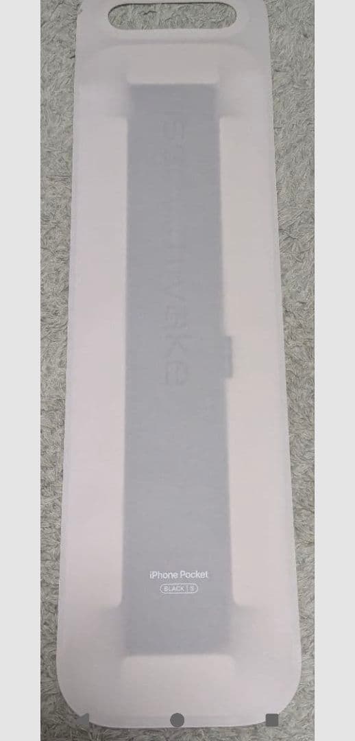 Apple iPhone Pocket ISSEY MIYAKE ショート 黒