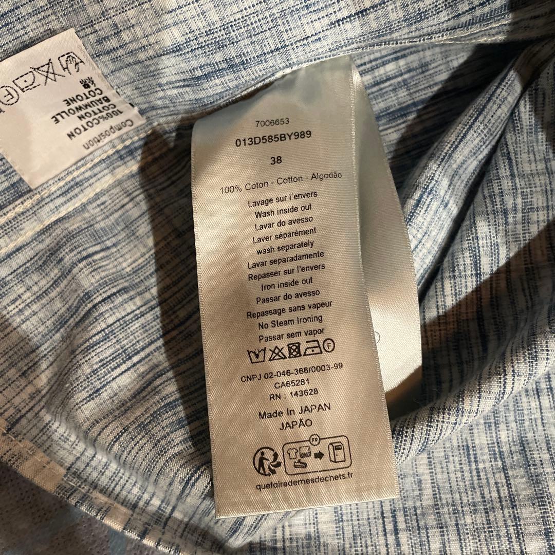 ディオール　オブリーク柄シャツ