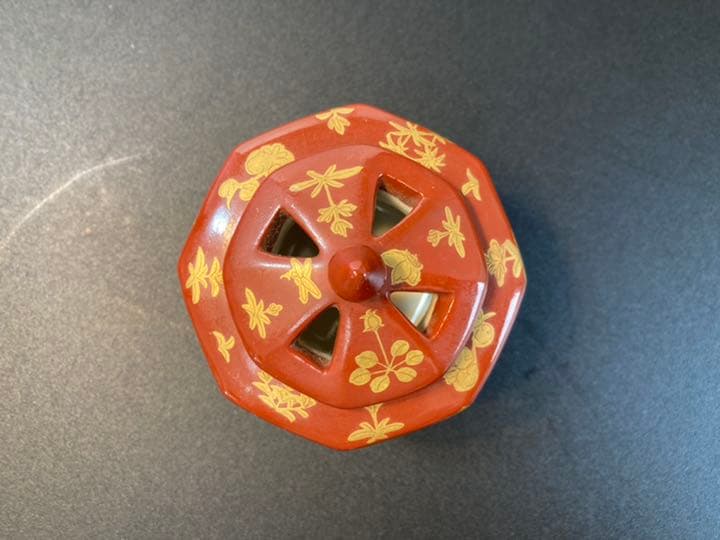 香炉　金彩　中国　骨董品　中国美術　古美術品