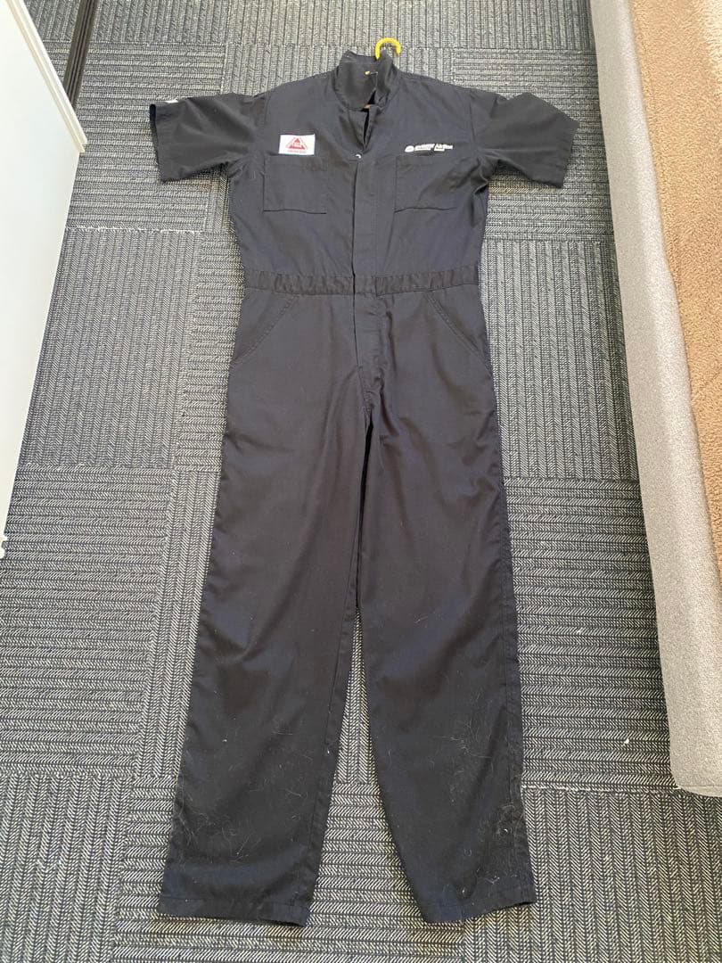 reversal ブラック オーバーオール