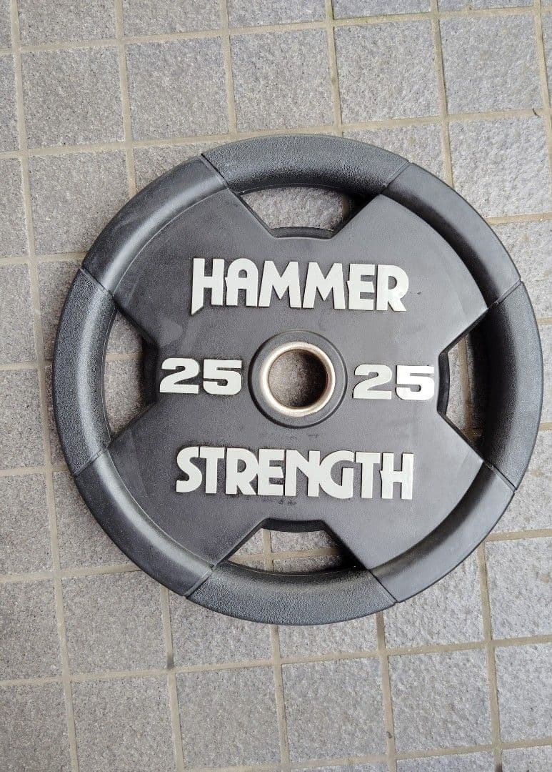 ハンマーストレングス　オリンピックラバープレート