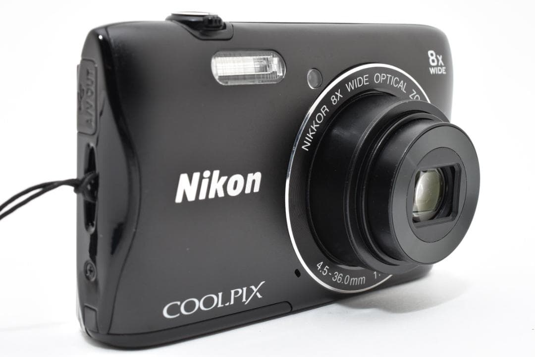 【美品】Nikon COOLPIX S3700 ブラック　動作確認済