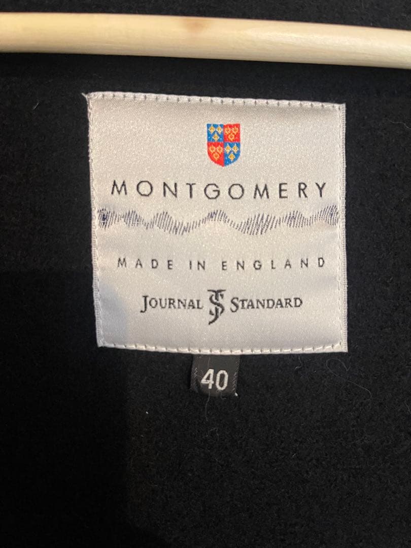 ジャーナルスタンダード×モンゴメリーダッフルコートネイビーサイズ40未使用