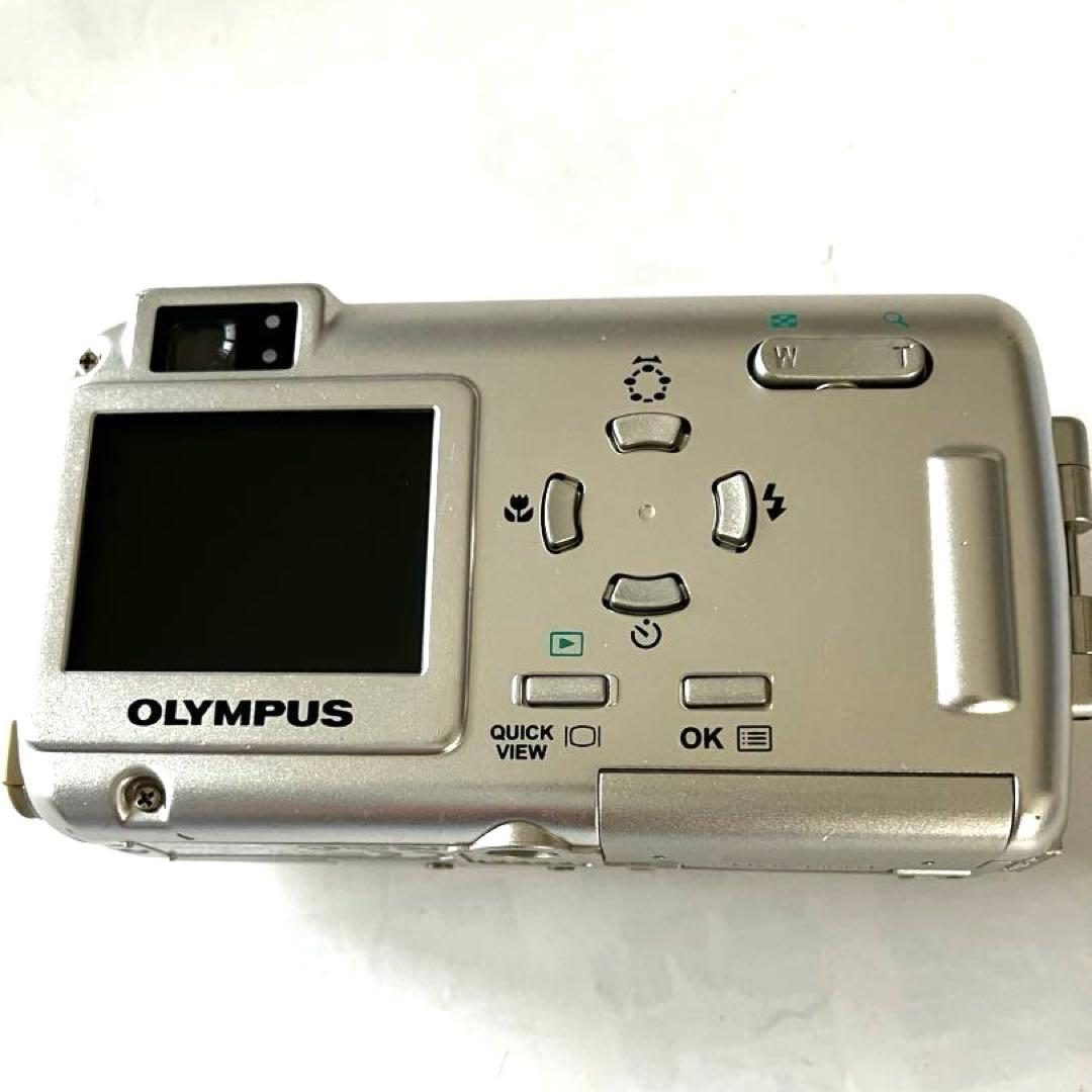 OLYMPUS μ-10 コンパクトデジタルカメラ シルバー