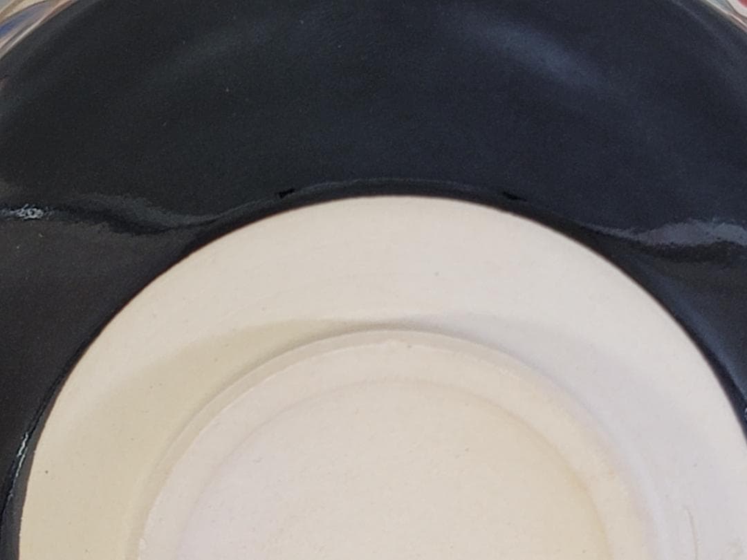 茶道具 天目七宝繋紋 数茶碗 平安紫雲造 共箱 DT614