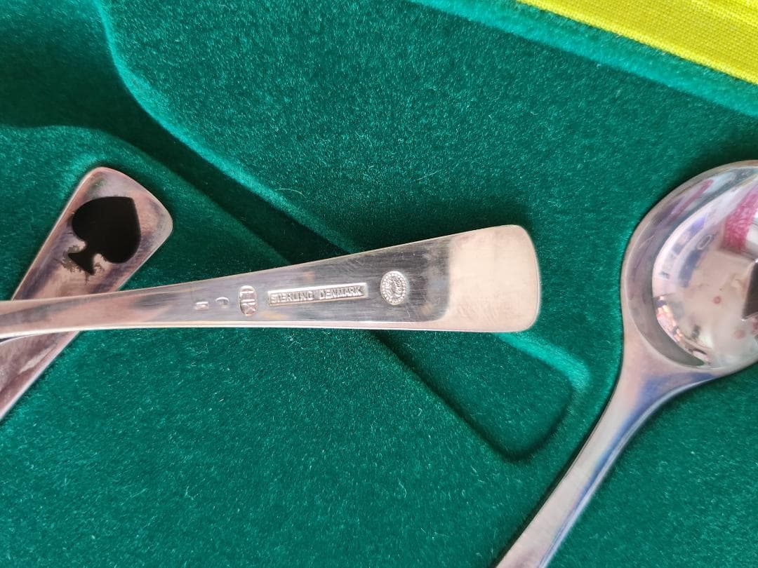 ジョージジェンセン ブリッジ ティースプーン（スターリングシルバー）