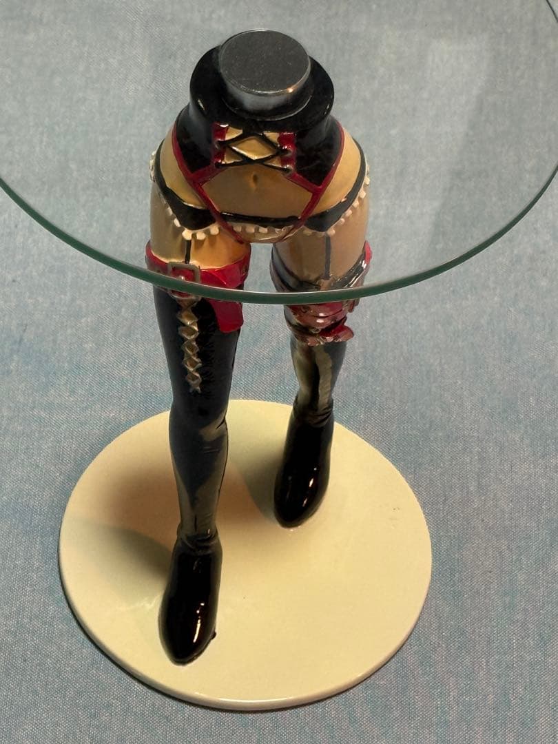 下半身型　ミニテーブル　ボンテージ　セクシー インテリアART