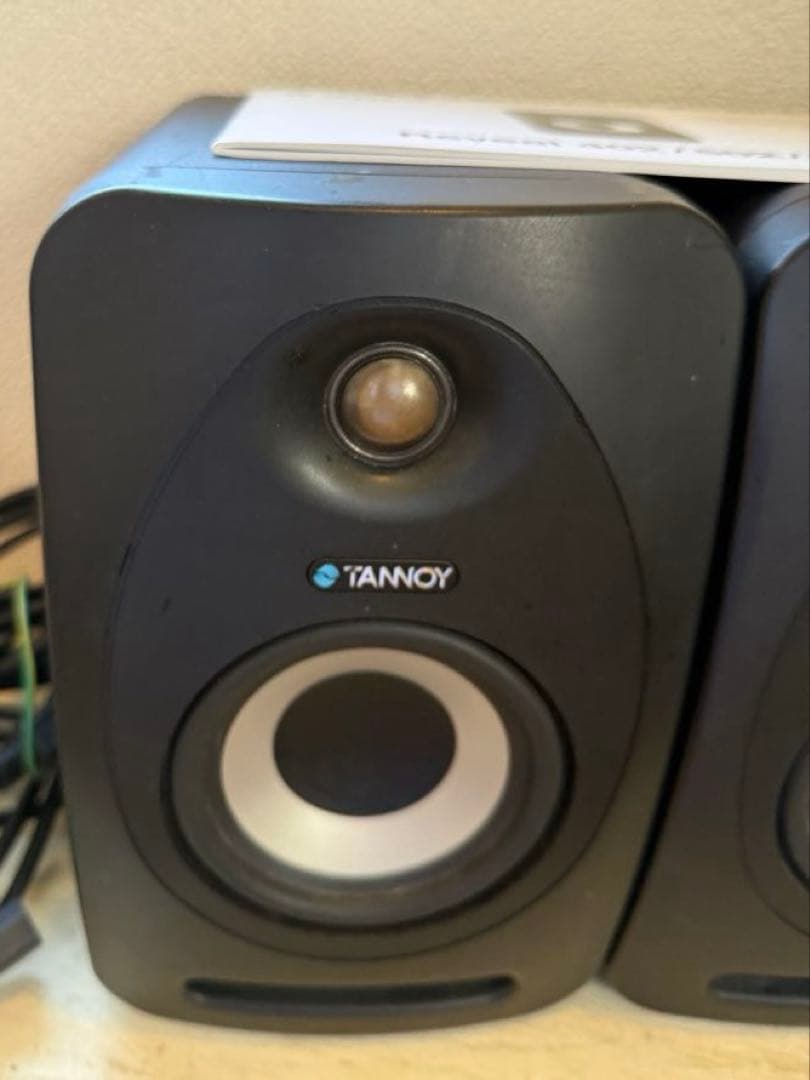 TANNOY Reveal 402　スタジオモニター　ペア＋バランスケーブル