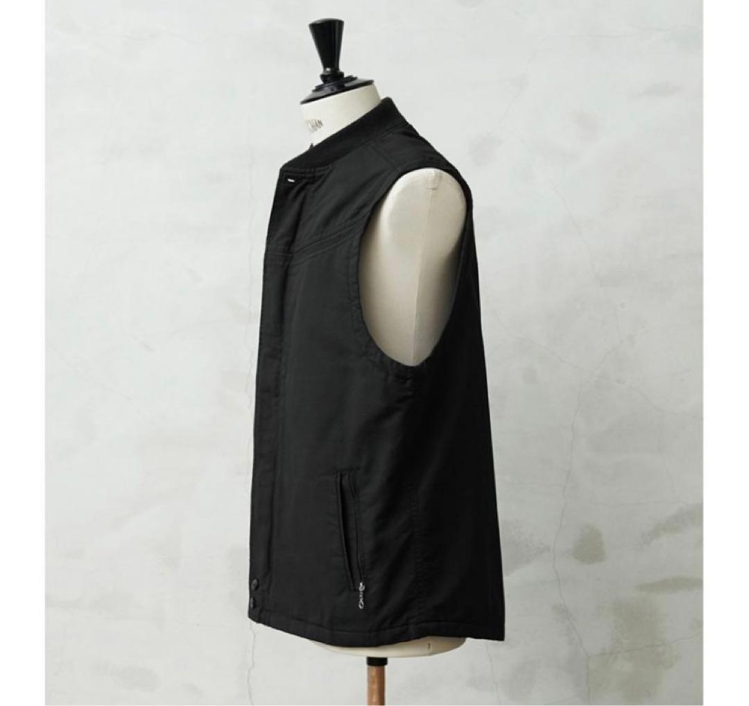 Towncraft × WAIPER ノースリーブベスト M ブラック　試着