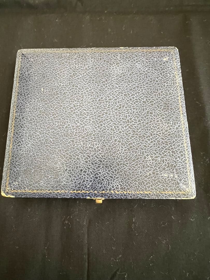 アンティーク純銀製　ロンドン　1904年　ティースプーン6本ケース入り