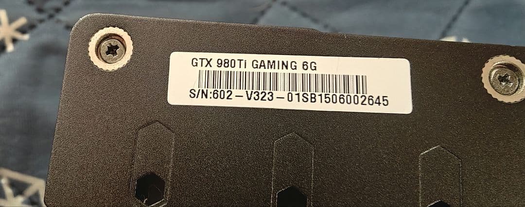 グラフィックボード・グラボ・ビデオカード MSI GTX980ti Gaming 6gb