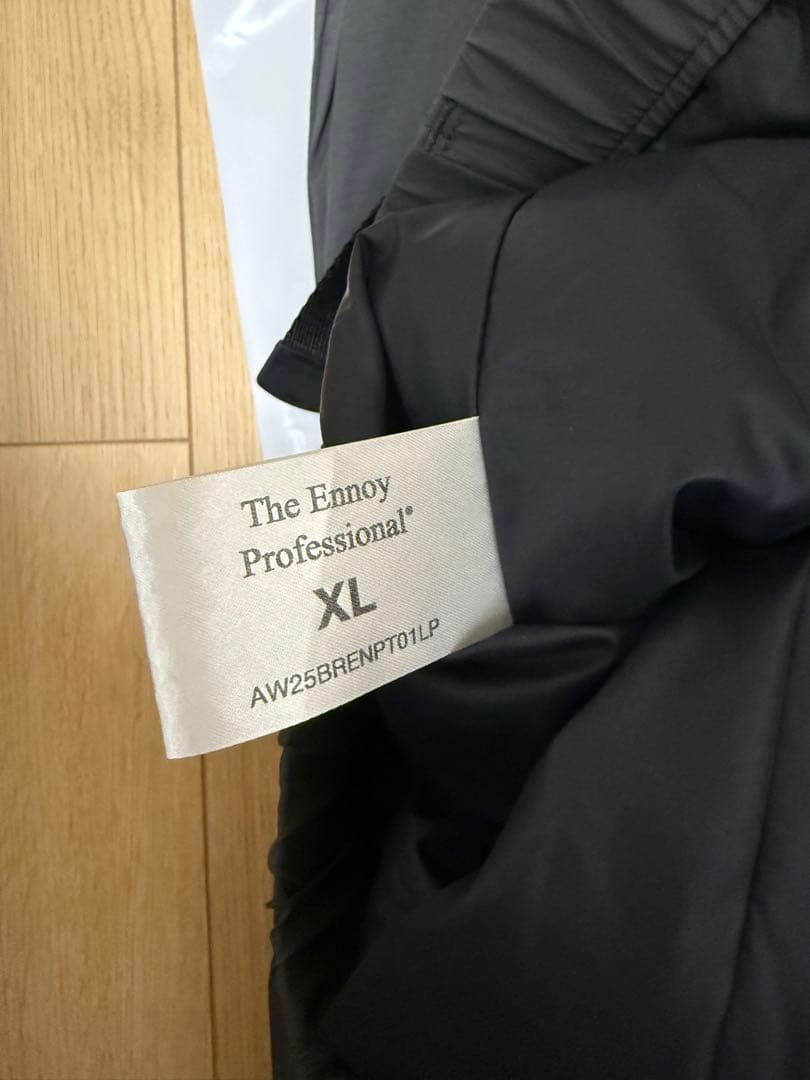 ENNOY PADDED NYLON SETUP GRAYエンノイセットアップ